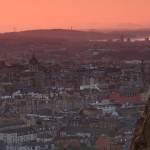 5 Edinburgh Dusk from Crags
