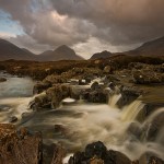 5 Sligachan Waterfall and The Cullin Hills, Isle of skye 5 Sligachan Waterfall and The Cullin Hills, Isle of skye