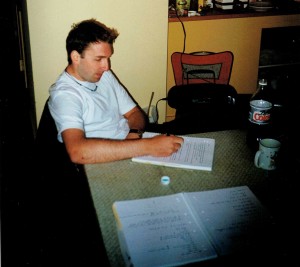 Pete Writing